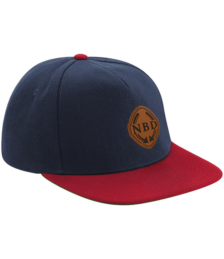 B660 – Unisex Original Flat Peak Snapback Cap